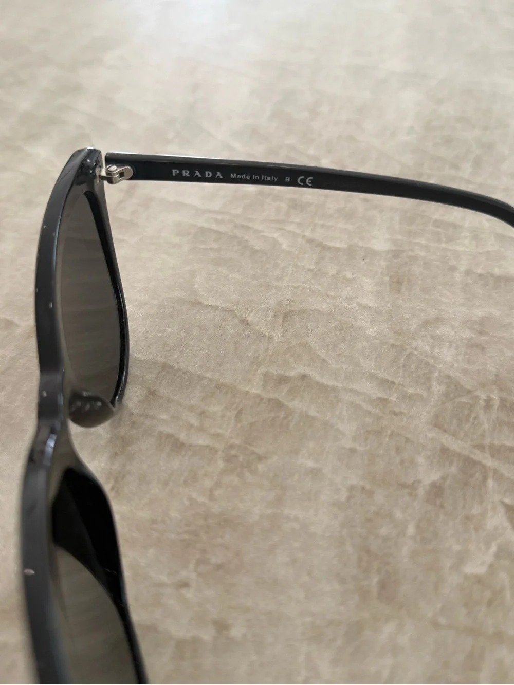 Prada Black Cat-Eye Frame Sunglasses